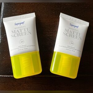 Supergoop! Mineral Matte Sunscreen- 2 piece Bundle